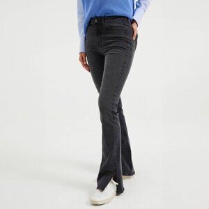 Indigo Rising High Rise Slim Straight Jeans - sz 27